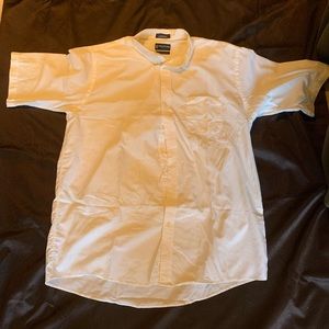 Stafford Essentials “The Oxford Shirt” Tall 18 1/2 white